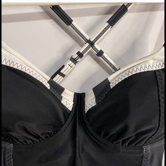 NWT Athleta Lanikai Tankini Top Black Swim 36B/C - Picture 6 of 10